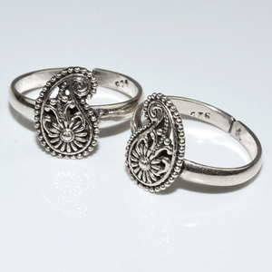 Anillo de Plata de Ley 925 con forma de Mango, joyería de plata - Product Image 4