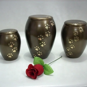 Urnas de cremación de latón para adultos, juego de tres fabricantes, venta directa de fábrica - Product Image 1