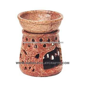 Diffuseur en pierre ollaire, brûleurs d'huiles aromatiques uniques et magnifiques - Product Image 1