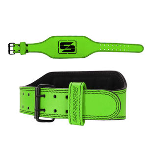 เข็มขัดออกกำลังกายหนังบุนวม6นิ้วสำหรับผู้ชายและผู้หญิงยกน้ำหนักออกกำลังกายเข็มขัดยกน้ำหนักเพื่อบรรเทาอาการปวดหลัง - Product Image 2