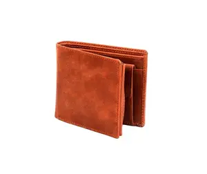 Vegetable tan leather mens wallet