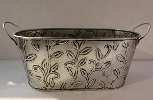 Baignoire ovale galvanisée de STYLE moderne, baignoire ovale décorative de fête en forme d'étoile - Product Image 5