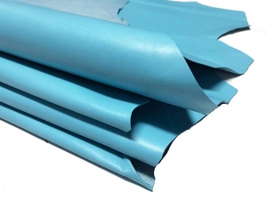 Cuir véritable bleu ciel peau de mouton Napa peau d'agneau douce de la meilleure qualité pour meubles sacs à main canapés chaussures-Vente en gros - Product Image 4