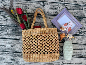 Sac à main en jacinthe d'eau de haute qualité Design élégant Style à la mode du Vietnam - Product Image 4