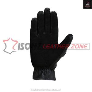 Guantes de carreras de cuero Premium para motociclistas-Protección completa de dedos Color y tamaño personalizados - Product Image 2