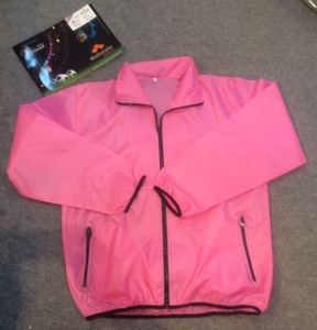 Mujeres al aire libre Rosa chaqueta de lluvia/Mujeres baratas chaqueta de lluvia - Product Image 1