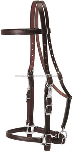 Shemax 2024 OEM personalizado ecuestre Halter brida de alta calidad niquelado Hardware al por mayor Pakistán Venta caliente de cuero Nylon - Product Image 2