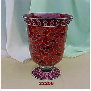 เชิงเทียนแก้วโมเสก (โคมไฟ) - Product Image 1