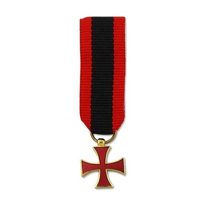 <strong>Cheap</strong> 3D Hard Enamel Zinc Alloy Crossed Sword <strong>Medal</strong> - Product Image 2