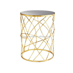 MESA DE BODA dorada, mesa lateral para sofá, mesa de centro moderna - Product Image 1