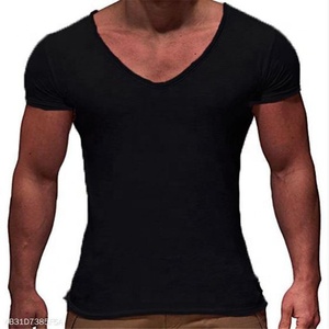 T-shirt de sport en polyester pour homme, coupe près du corps, surdimensionné - Product Image 5