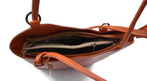Bolso de Mano de Cuero Genuino, Bolso Tipo Clutch, Bolso Tipo Hobo, Bolso Cruzado Unisex, Color Petrol, IHS-0128 - Product Image 5