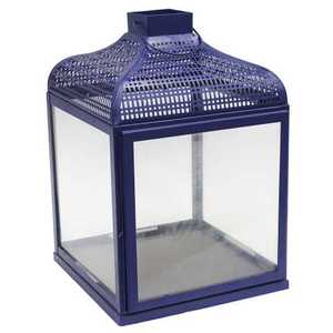 Farol de vela de filigrana con cristal, decoración de hogar y Navidad, nuevo diseño - Product Image 3