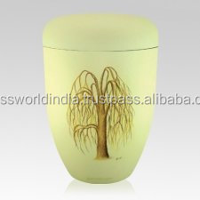 Urna de cremación de aluminio, suministros funerarios de Brassworld, India - Product Image 2