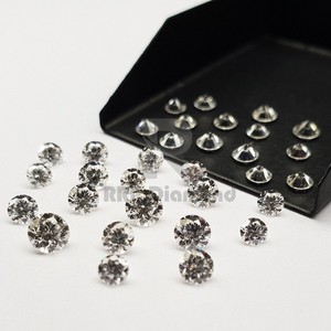 VVS CVD diamante 3,2 a 3,6 MM GHI Color Lab Grown blanco suelto Melee blanco redondo HPHT diamante - Product Image 2