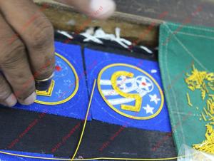 5th Ceremonial Class a Air Corps Patch Técnica de tela bordada a mano - Product Image 2