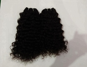 Grado 12A Extensiones de cabello humano Remy indio 100% Cabello de templo Virgen al por mayor - Product Image 2