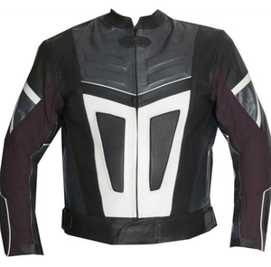 Blouson en cuir, dernier design, sur mesure, en cuir de vache véritable, col montant, imperméable, logo frontal, homme, hiver - Product Image 3