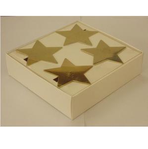 Bagues de serviette en forme de feuille de noël, décoratives, pour bar de table, hôtel et restaurant, avec emballage spécial, lot de 4 pièces - Product Image 2