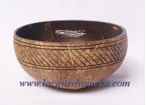 เวียดนามมือ Crafted กะลามะพร้าวชามที่มีคุณภาพสูง - Product Image 4