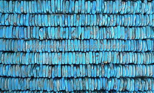 Offre Spéciale naturel meilleur Design naturel carré rectangulaire en forme de perles de turquoise naturelle au moins prix - Product Image 2