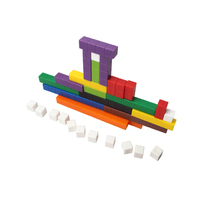 Venta al por mayor niños juguete creativo juguete matemáticas Base diez bloques de aprendizaje de juguete bloque