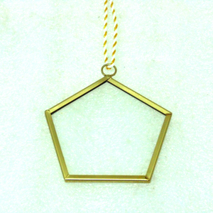 ขายดีเครื่องประดับโลหะแขวนสีทองตกแต่งคริสต์มาส - Product Image 3