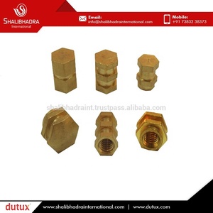 Brass Nut Brass Dome ốc vít chèn cho Sử dụng nhựa - Product Image 2
