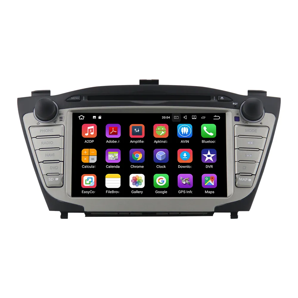 10 2 Din Android Car Multimedia Player GPS Para Hyundai IX35/TUCSON 2009-2015 Auto Rádio DVD DVR jogador
