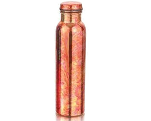 Botella de agua de cobre martillado, diseño único, novedad, venta al por mayor - Product Image 4