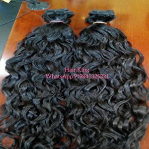 กิ๊บติดผมสำหรับผู้หญิง,ผมต่อแบบเรียบด้านหน้าเรียบขอบบางพร้อมขมับผมมนุษย์ - Product Image 2