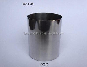 Portavelas de acero con pulido de espejo, accesorios de decoración para el hogar, contenedor de vela - Product Image 2