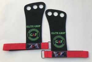 GAF 2023 Ultimate Choice Leather Barbell Gymnastic Grip para entrenamiento y levantamiento de pesas con logotipo personalizado-Unisex - Product Image 2