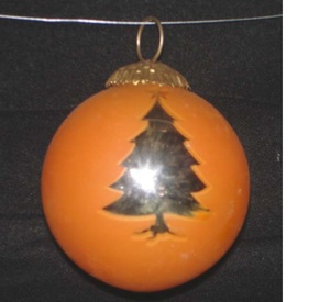 Decoraciones navideñas para interiores y exteriores Ciervo elegante en adornos de vidrio para decoraciones festivas de árboles - Product Image 6