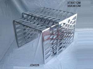 โต๊ะอะลูมิเนียมหล่อคุณภาพสูง ผิวขัดเงาแบบกระจก  มีจำหน่ายทั้งแบบผิวโลหะด้าน สำหรับเฟอร์นิเจอร์ภายในบ้าน - Product Image 2