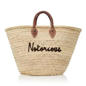 Panier français de haute qualité, sac à main d'été, panier de marché français - Product Image 1