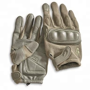 Guantes de Motociclismo de Cuero Transpirable Negro de Alta Calidad Personalizados OEM con Protección para Motocross - Product Image 6
