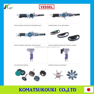 Durable Japan VESSEL Micro <b>Pneumatic</b> Tool Low-Cost Disk <b>Grinder</b> - Product Image 6
