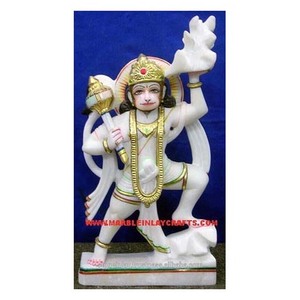 Lord Hanuman Marble Statue Hindus God Statue - Product Image 1