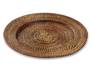 Produits de vaisselle écologiques en gros, best-seller au Vietnam, assiettes de présentation en rotin tressé, ensemble de dessous-de-verre, sets de table tissés - Product Image 3