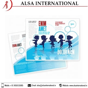 Exportador de confianza de la India Servicio de impresión de folletos a granel de alta calidad Mejor precio Proveedores al por mayor Tipo de papel de cartón - Product Image 5