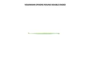 Cucharas Volkmann Hueso Redondas y Ovaladas Doble Extremo Longitud 13cm a 20cm Ortopédico Alta Calidad - Product Image 1