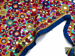 Banjara — porte décorative brodée Style indien, jupe de porte - Product Image 3