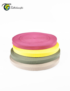 Superior Quality Bright Color 25mm Wide High Tenacity Sustainable Resistible <b>Webbing</b> for Home Textiles Shoes & Bags-Made Turkey - Product Image 3