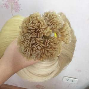 Extension de cheveux remy à pointes plates, 15 pouces, double drawn, livraison rapide - Product Image 1