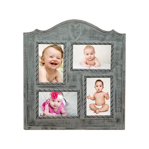 Hot Selling Superior Quality Solid Mango Wood Handmade Collage 4X6 Picture Photo Frame For Online Sellers at Good Price