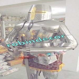 ชุดเกราะโบราณยุคกลางของแท้คุณภาพพรีเมียม ชุดเกราะต่อสู้แบบเต็มตัวที่ไม่เหมือนใครในศตวรรษที่ 17 - Product Image 6