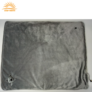 Couverture chauffante USB personnalisable avec logo, lavable en machine, avec 3 niveaux de chauffe pour la maison, les voyages et le bureau - Product Image 3