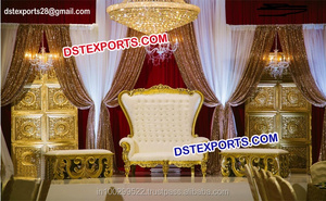 Decoración Tradicional para Escenario de Boda, Decoración de Escenario de Boda con Temática Mughal, Decoración para Eventos en Australia - Product Image 6