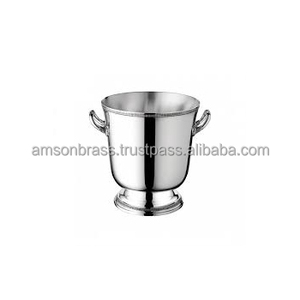 Seau à glace et refroidisseur de vin en aluminium Seau à bière décoratif avec poignée en bouche de lion - Product Image 2